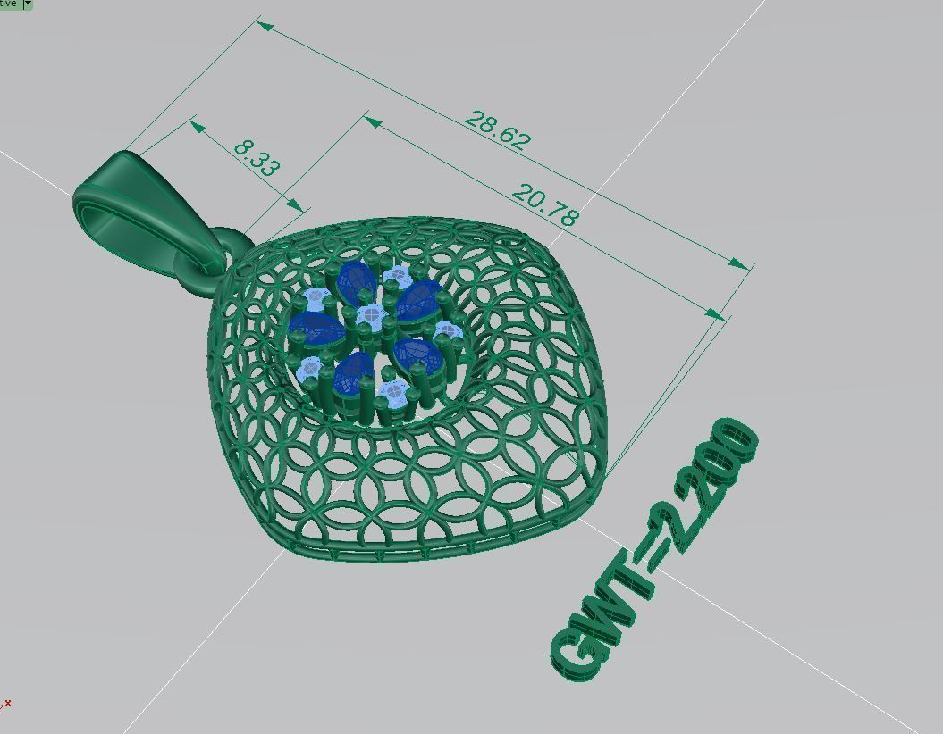 FASION PENDANT 3D model_3