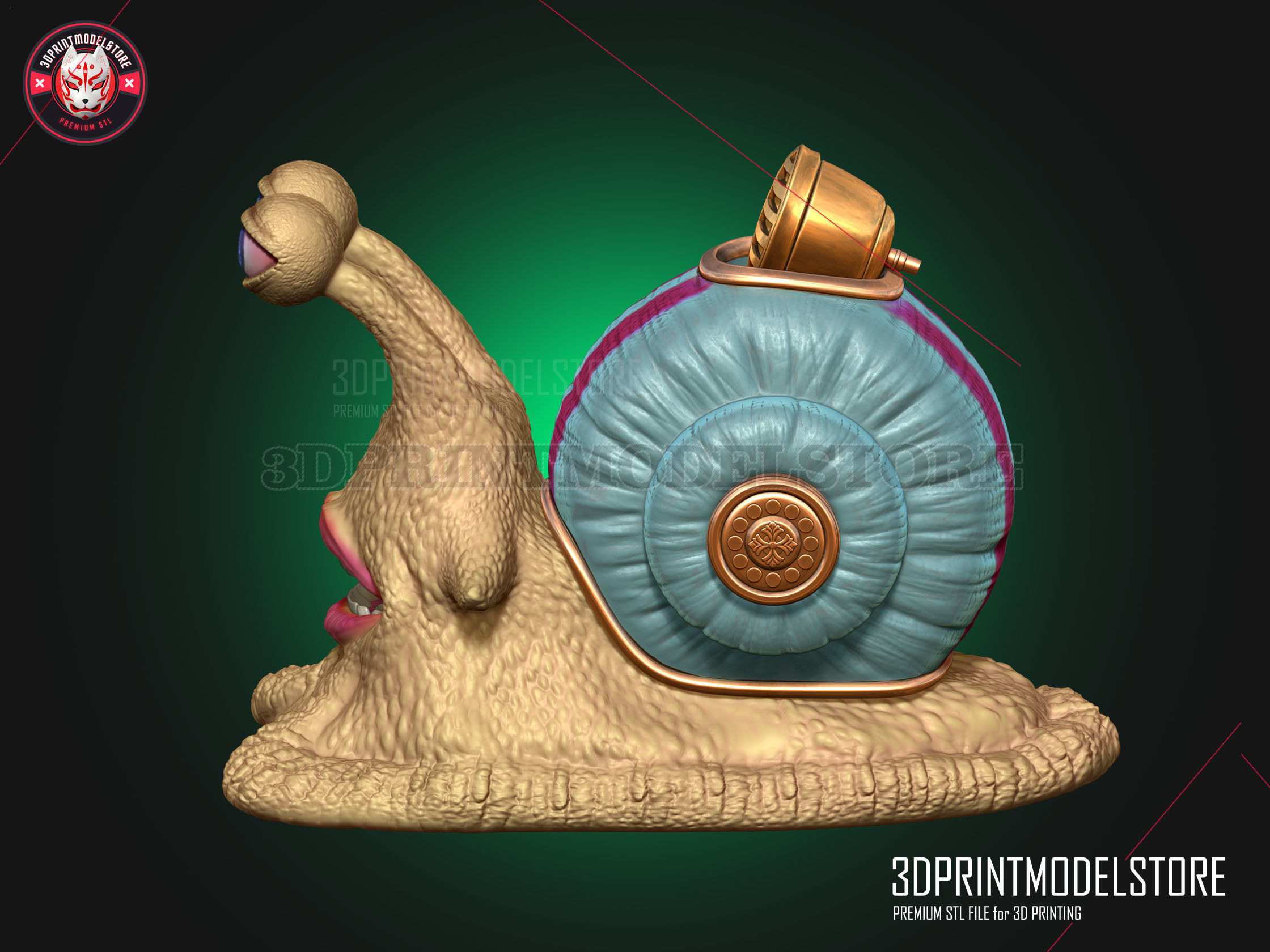 Den Den Mushi Transponder Snail One Piece Live Action 3D model 3D