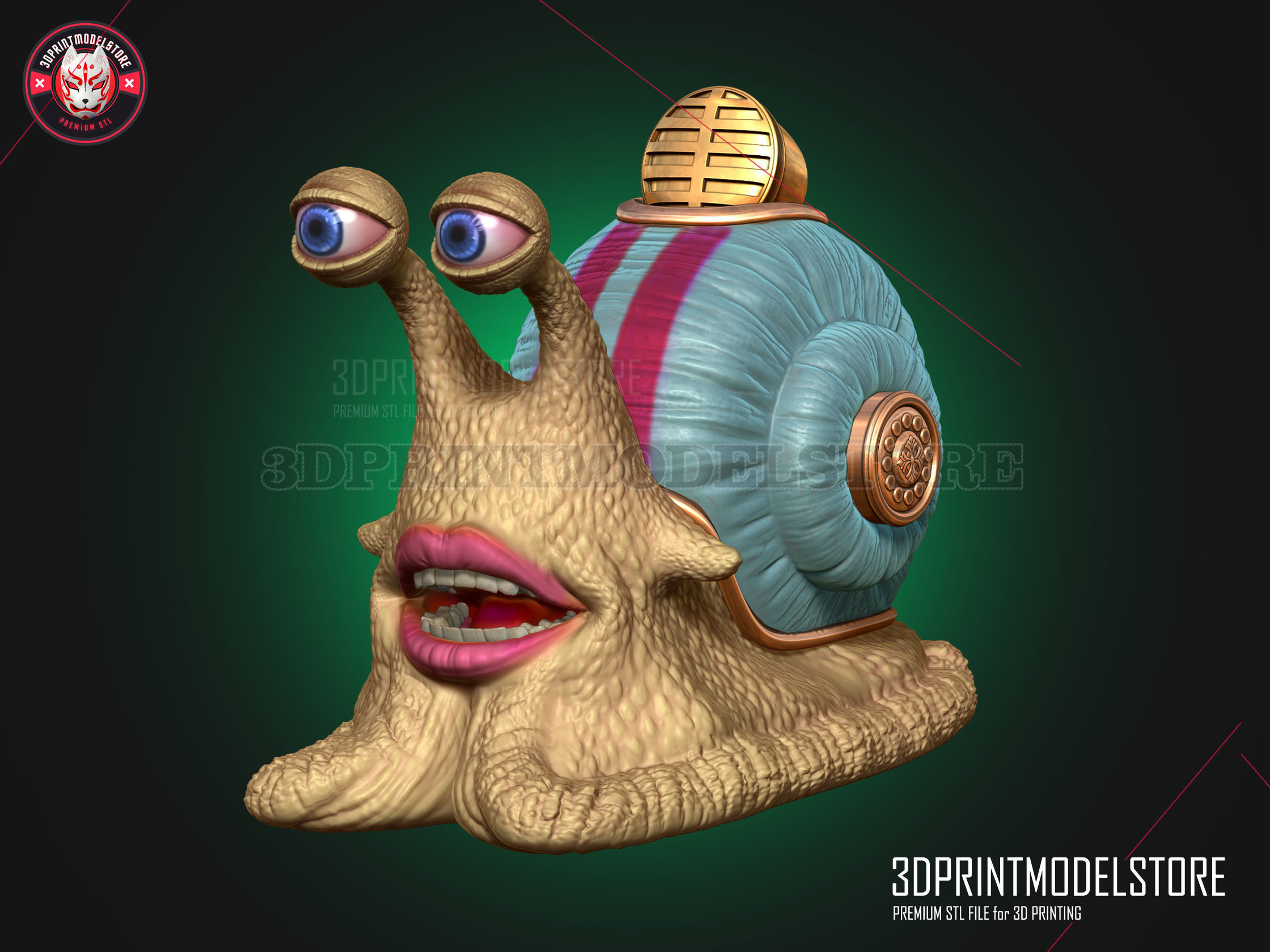 Den Den Mushi - Transponder Snail - One Piece Live Action 3D print model_1