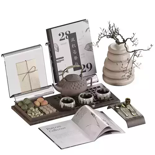 Japandi Decorative Set