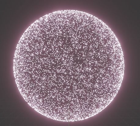 Particle Animations and Hyperbola 4th dimension Animation Free 3D model_5