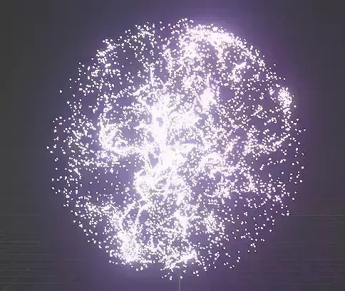 Particle Animations and Hyperbola 4th dimension Animation Free 3D model