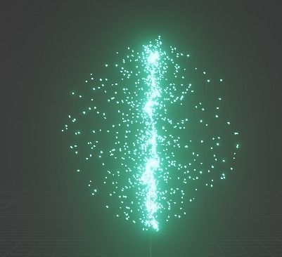 Particle Animations and Hyperbola 4th dimension Animation Free 3D model_9