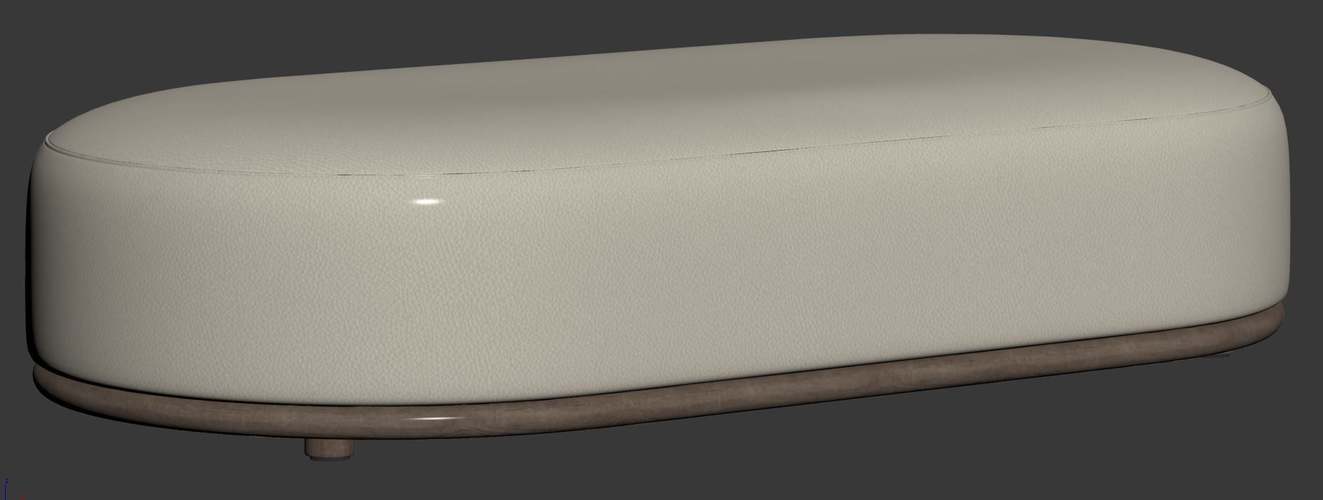 Cask XL Ottoman by Expormim 3D model_21