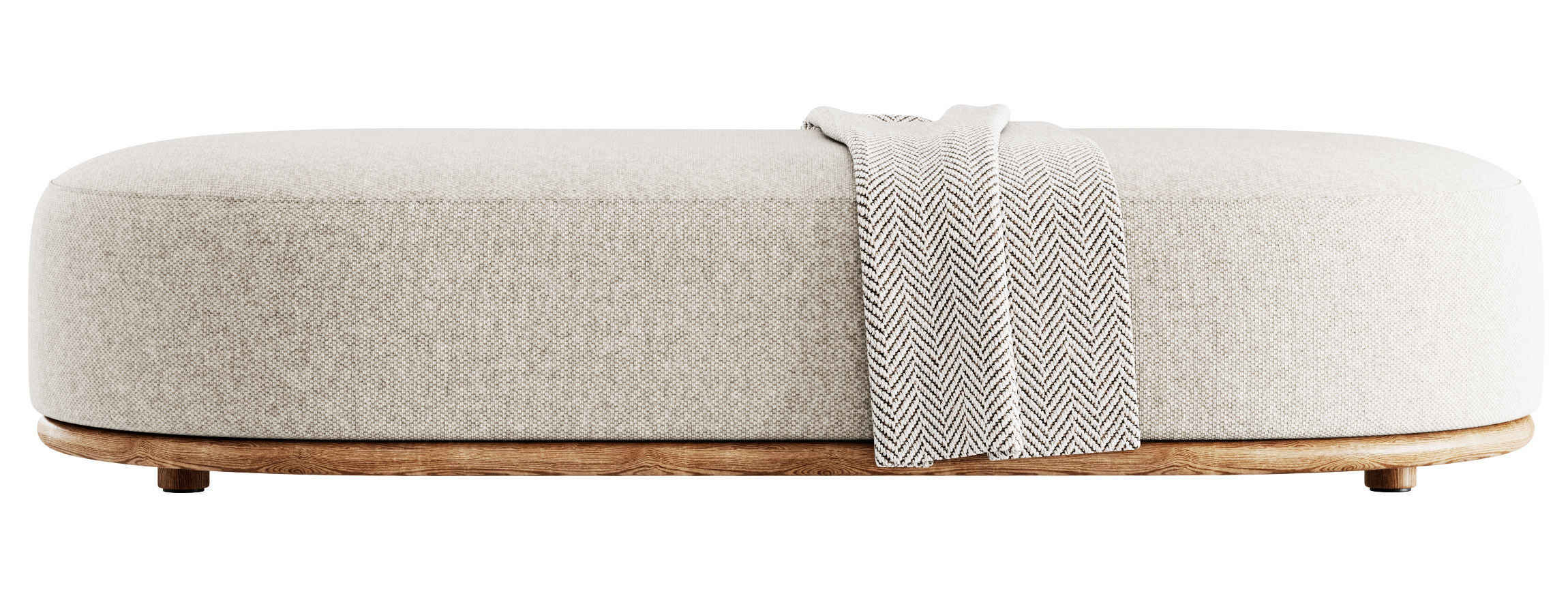 Cask XL Ottoman by Expormim 3D model_14