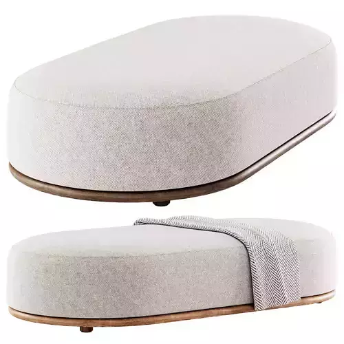 Cask XL Ottoman by Expormim