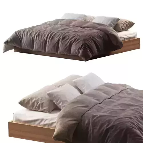 H and M Linen Bed 01