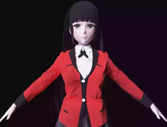 JABAMI YUMEKO  KAKEGURUI ANIME 