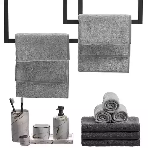 Towel Bathroom Set 04