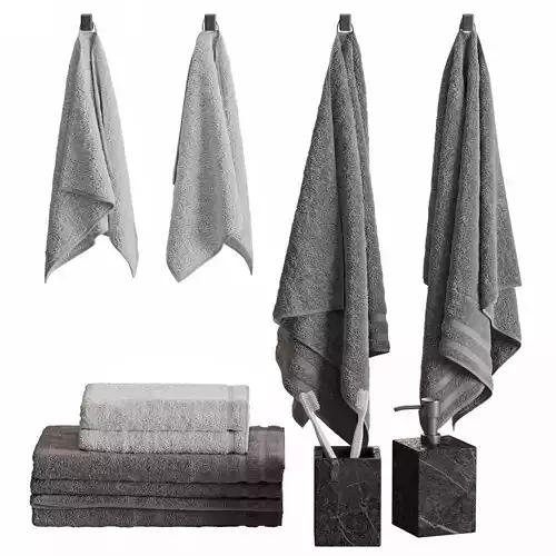 Towel Bathroom Set 06