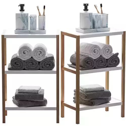 Towel Bathroom Set  07