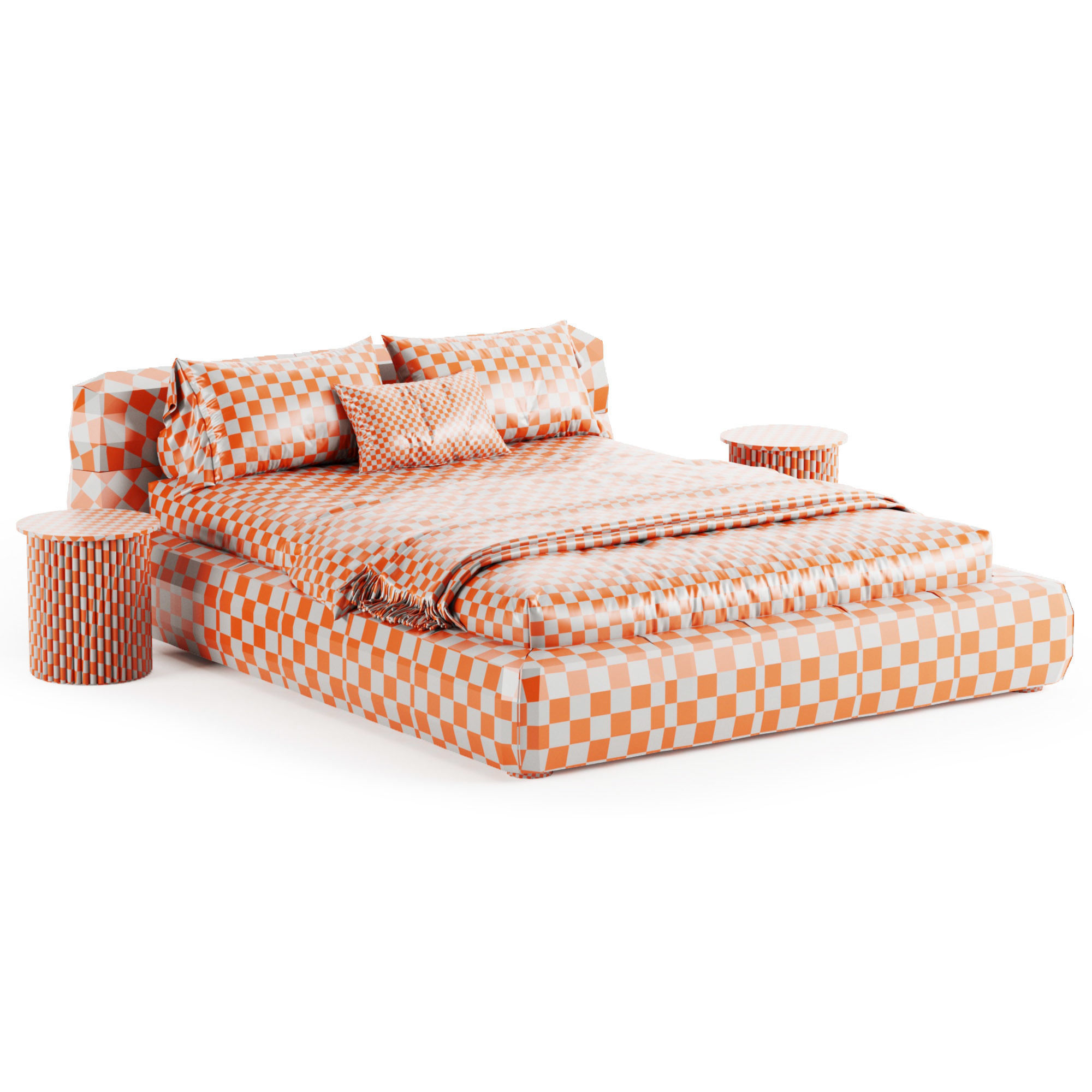 Bed BOSS DREAM 3D model_13