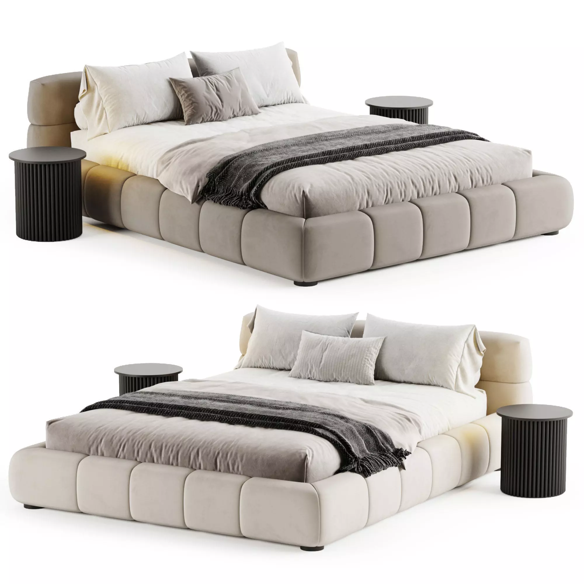 Bed BOSS DREAM 3D model_0