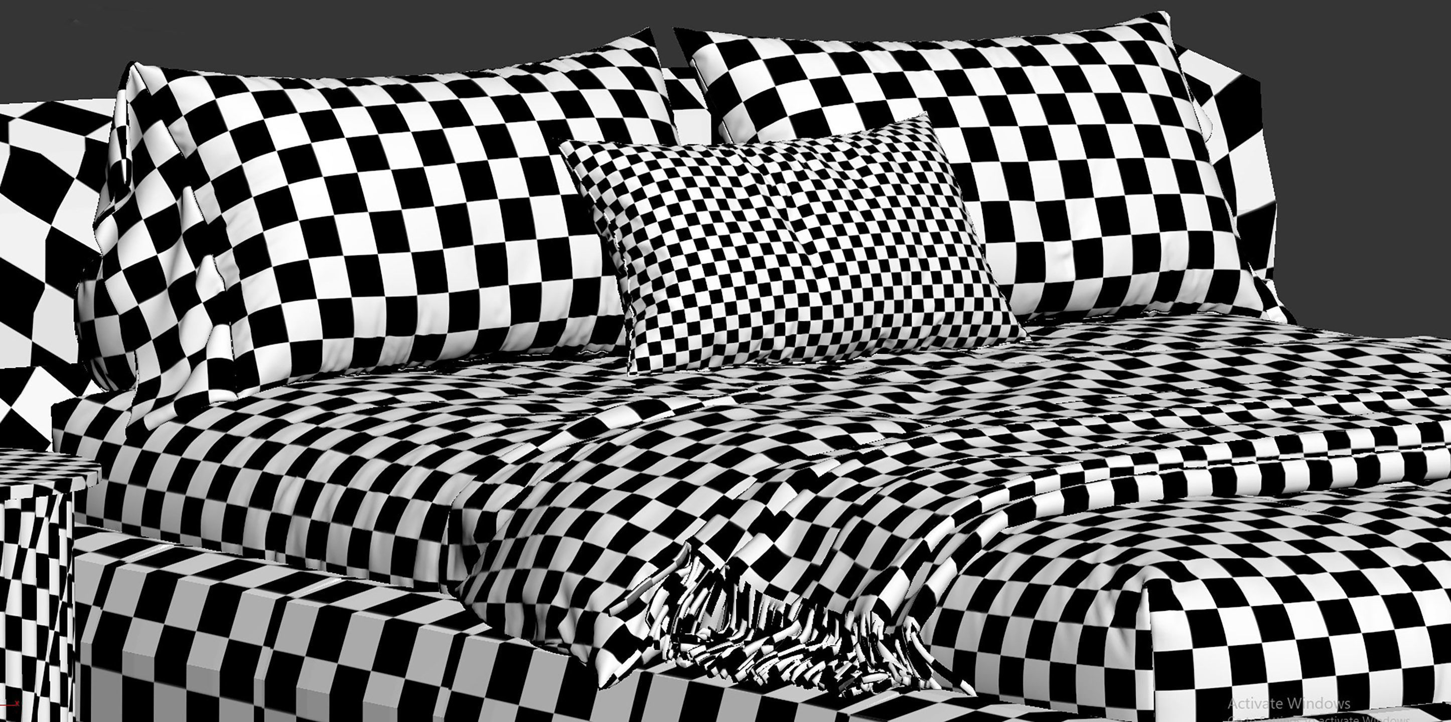 Bed BOSS DREAM 3D model_15