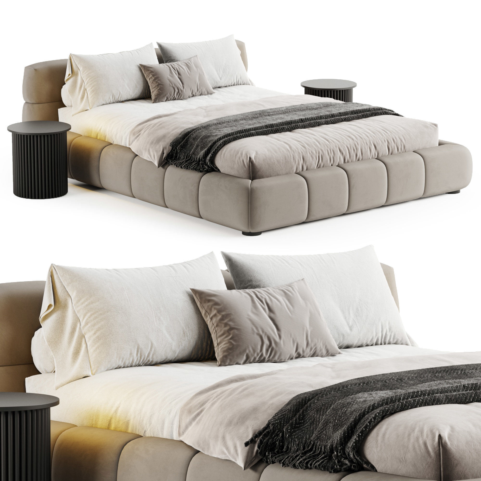 Bed BOSS DREAM 3D model_4