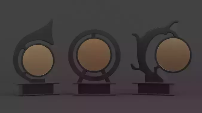 Award Trophy 3D model