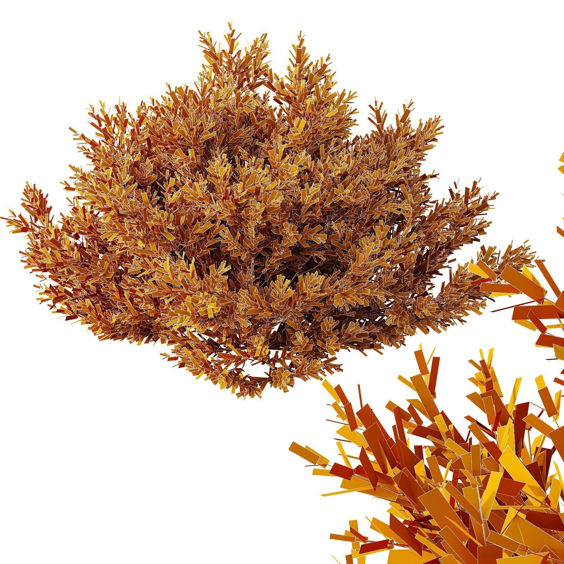 HQ Plants Montra Olive Bush Version6 3D model_4