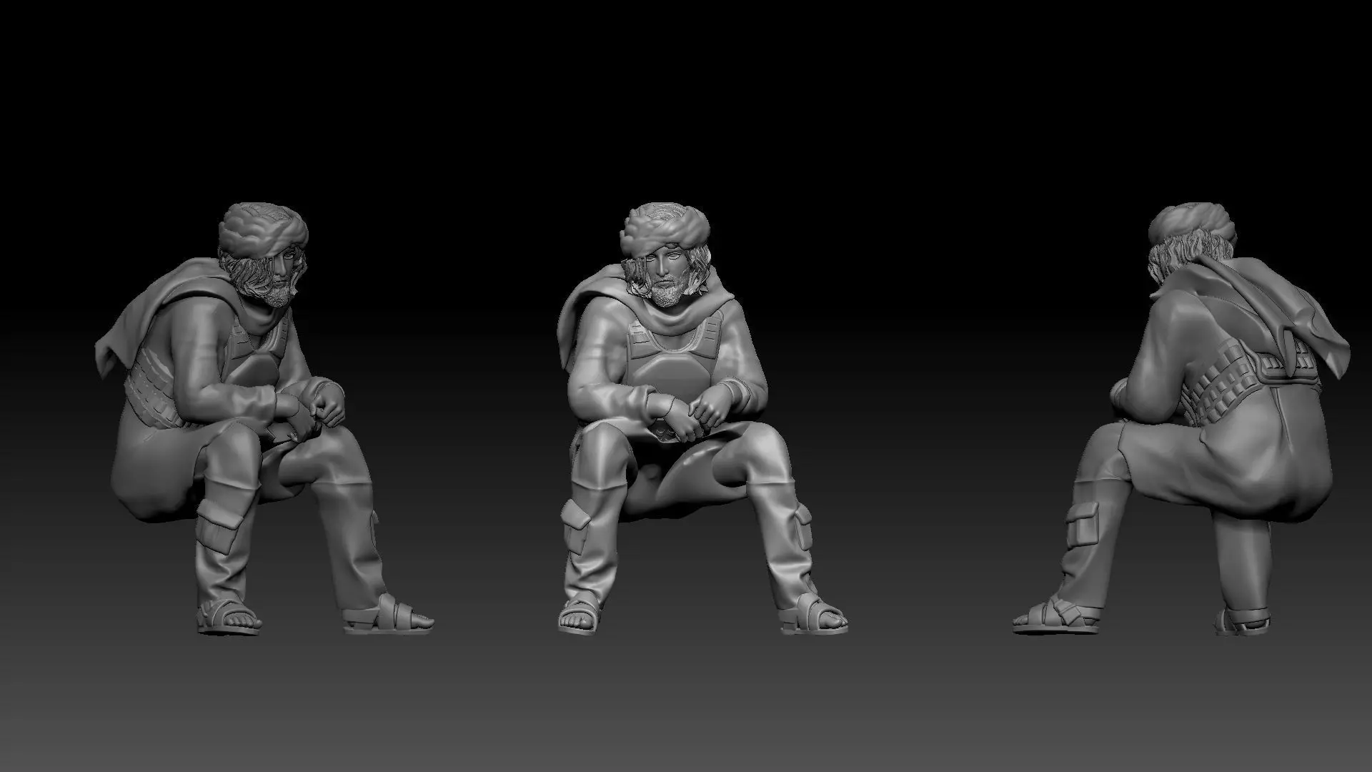 taliban pack 3D print model