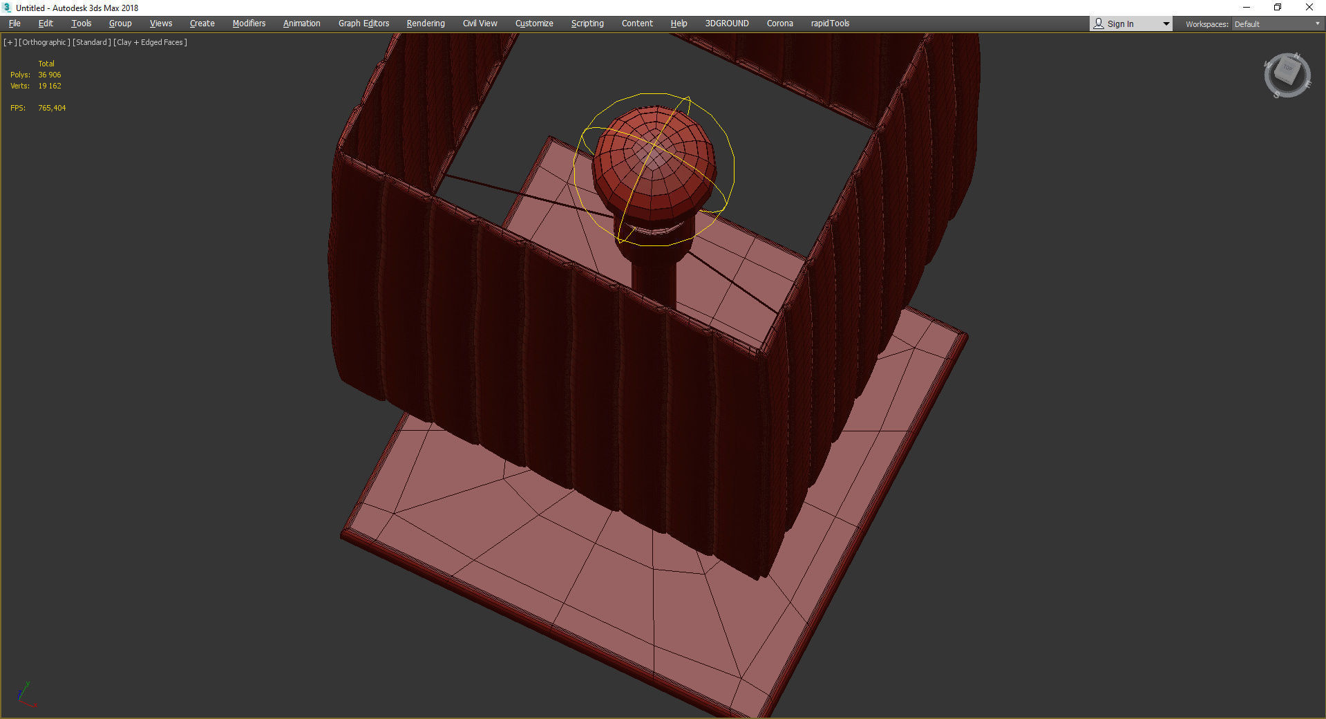 Bailey 24660 Low-poly 3D model_4