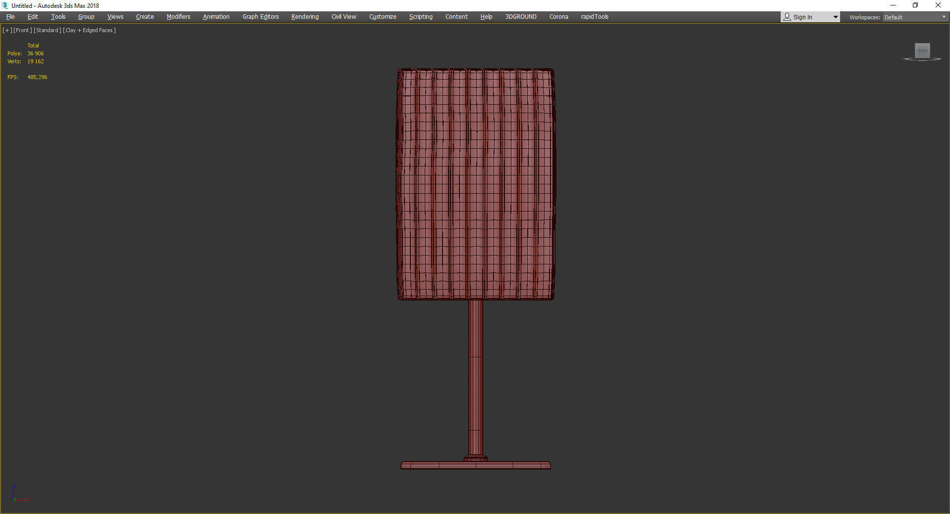 Bailey 24660 Low-poly 3D model_2