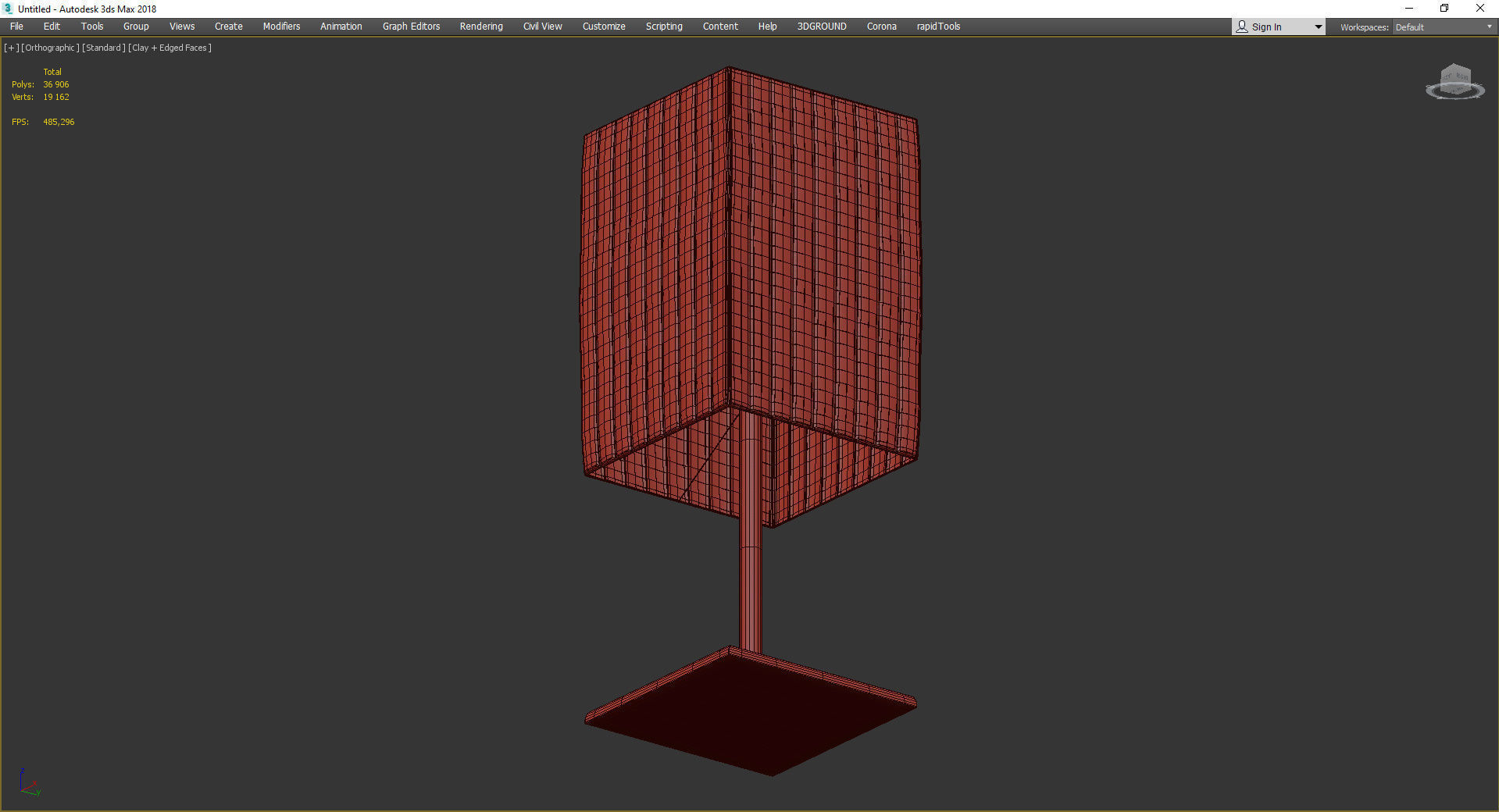 Bailey 24660 Low-poly 3D model_3