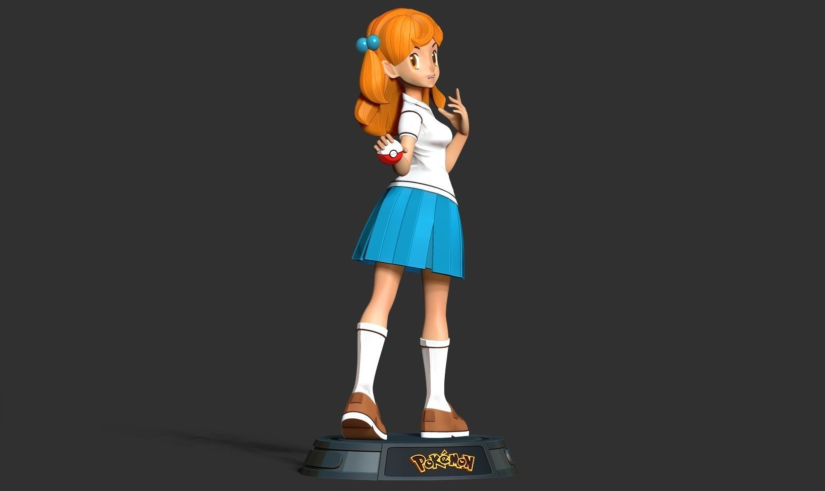 Lass - Pokemon Masters 3D print model_12