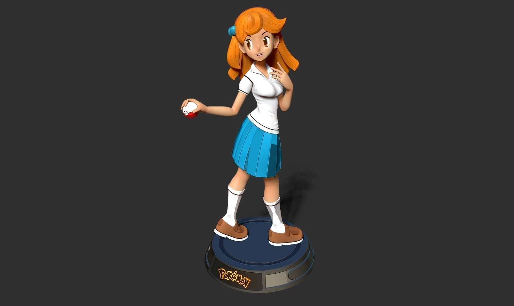 Lass - Pokemon Masters 3D print model_16