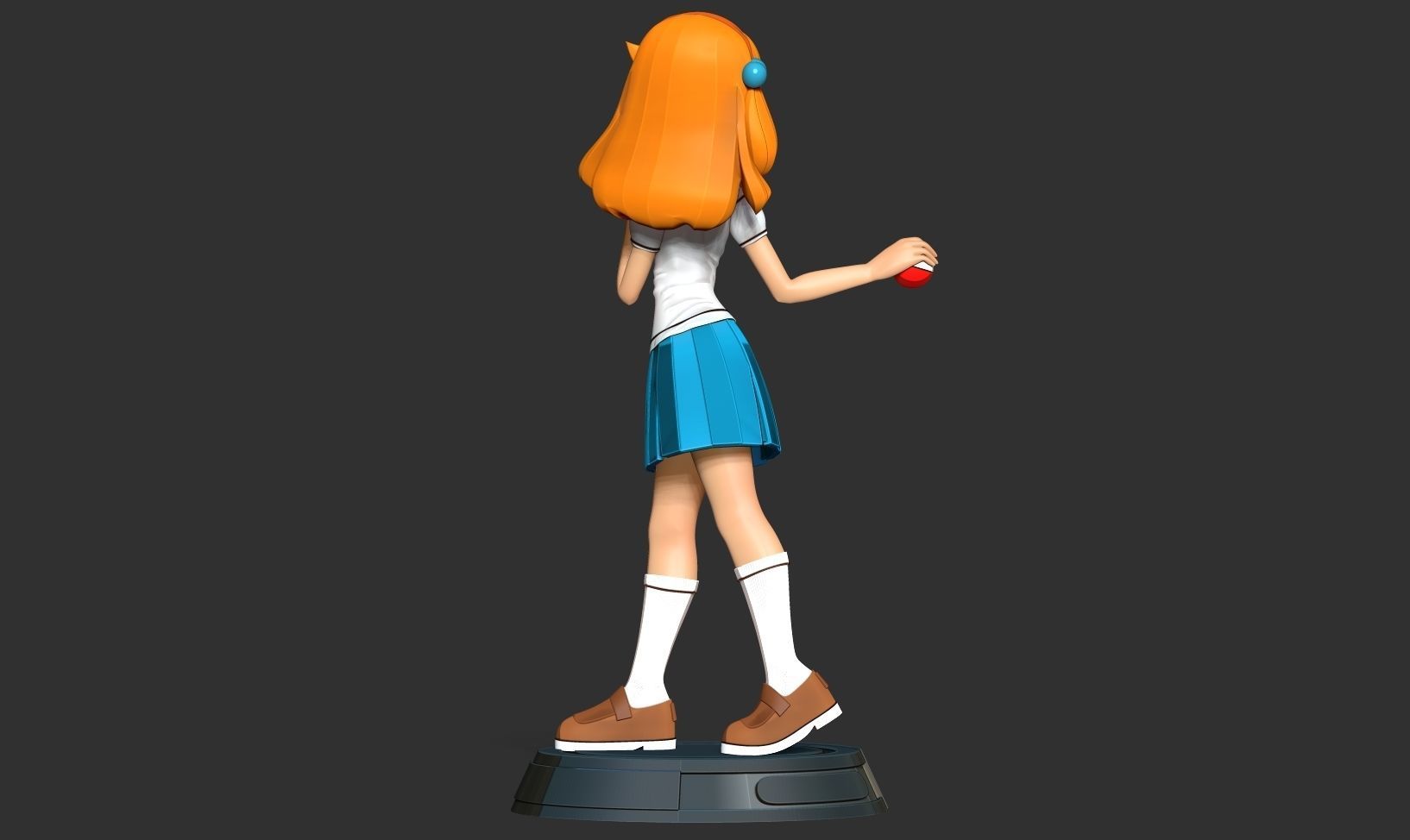 Lass - Pokemon Masters 3D print model_5