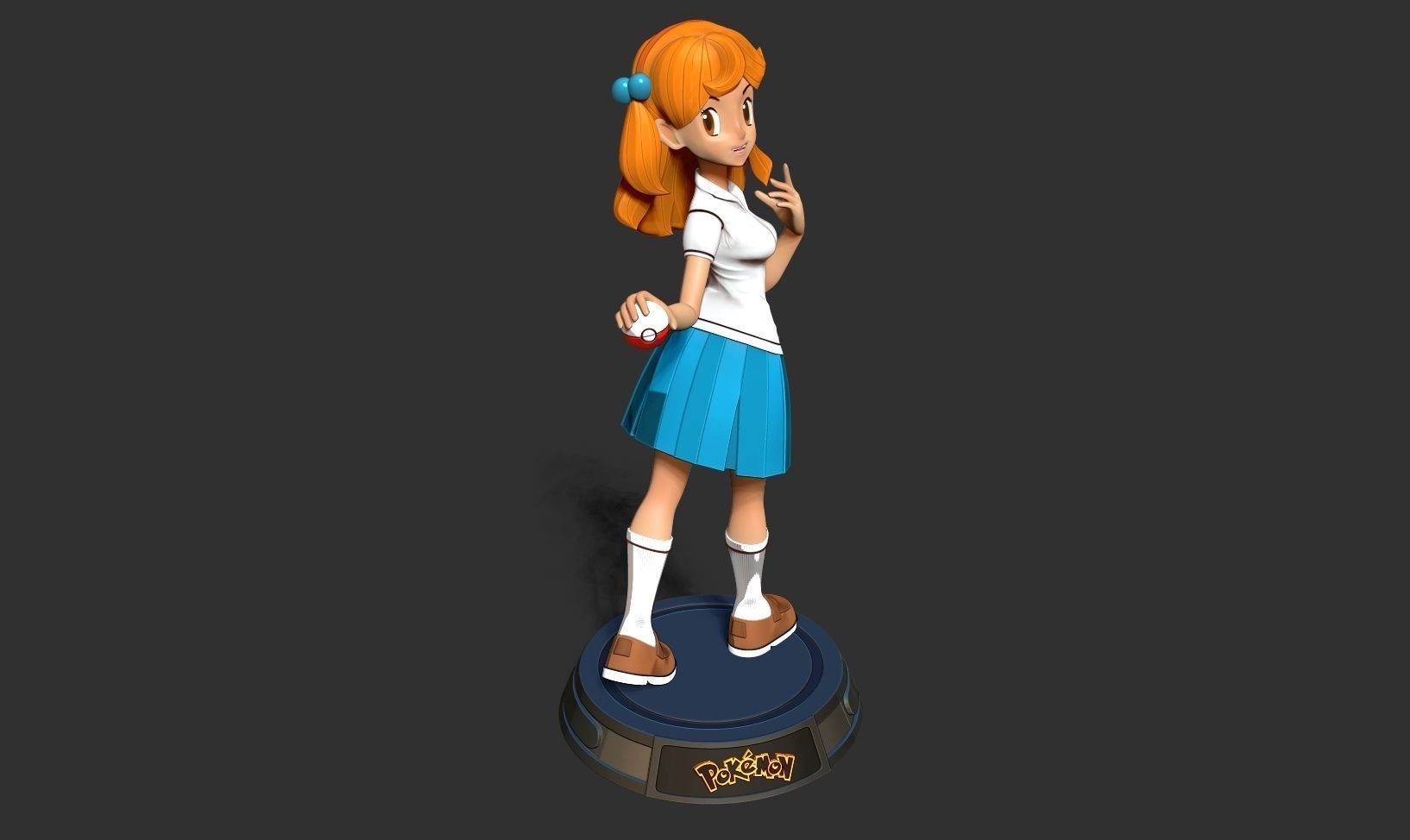 Lass - Pokemon Masters 3D print model_14