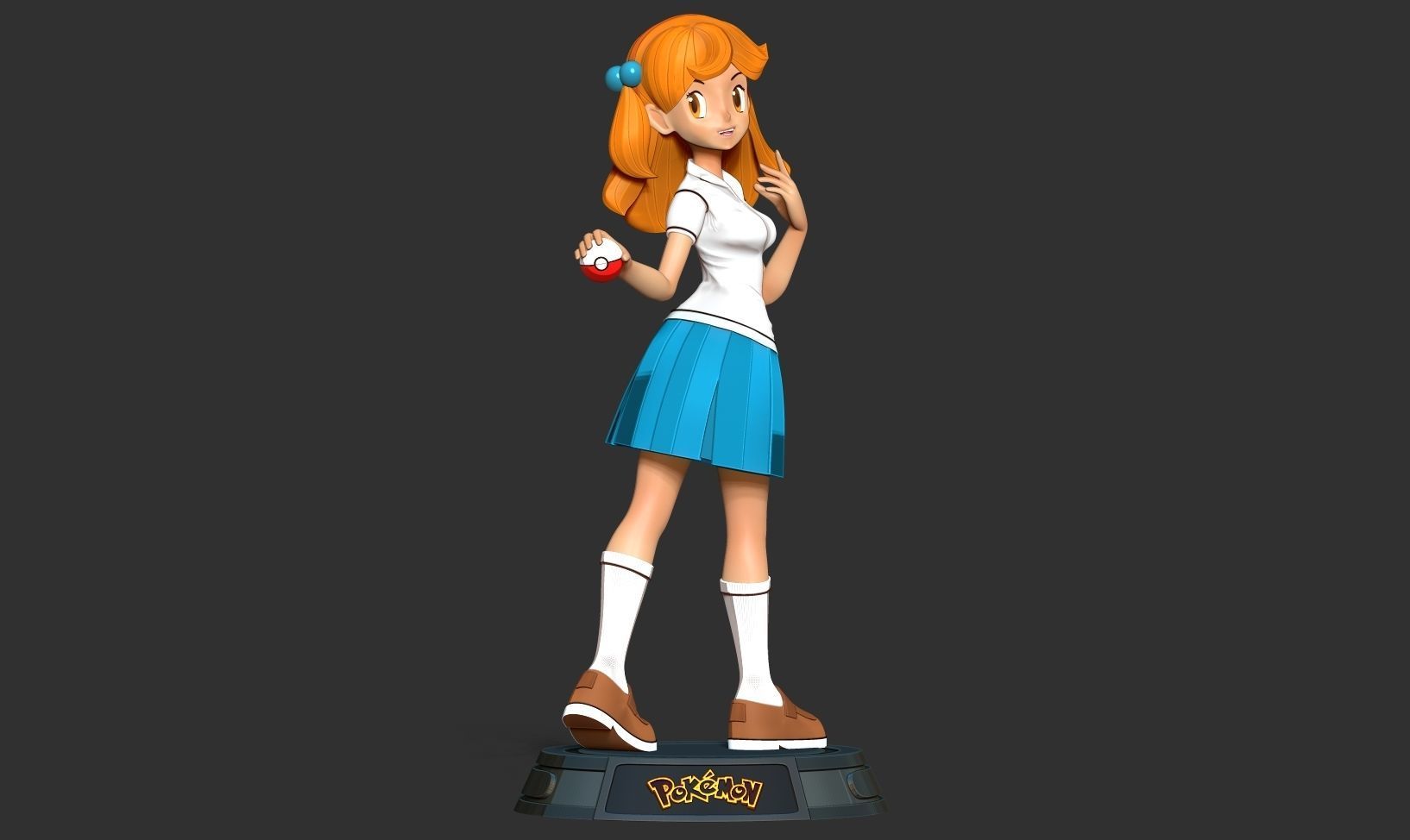 Lass - Pokemon Masters 3D print model_8