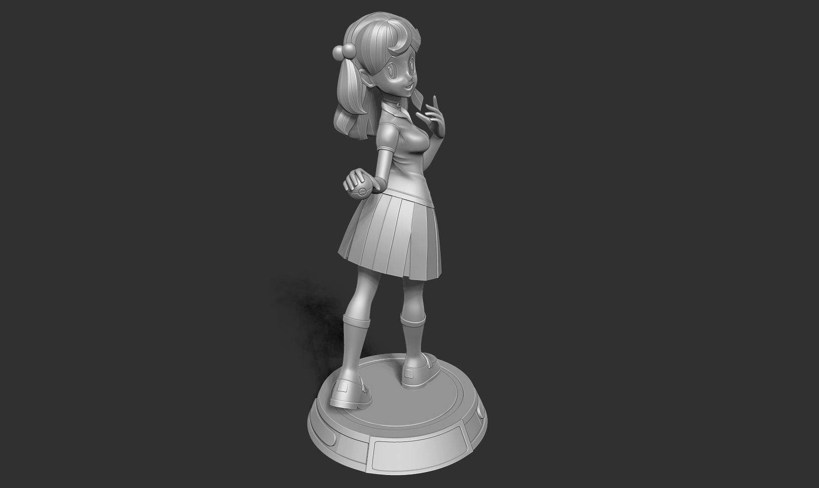 Lass - Pokemon Masters 3D print model_15