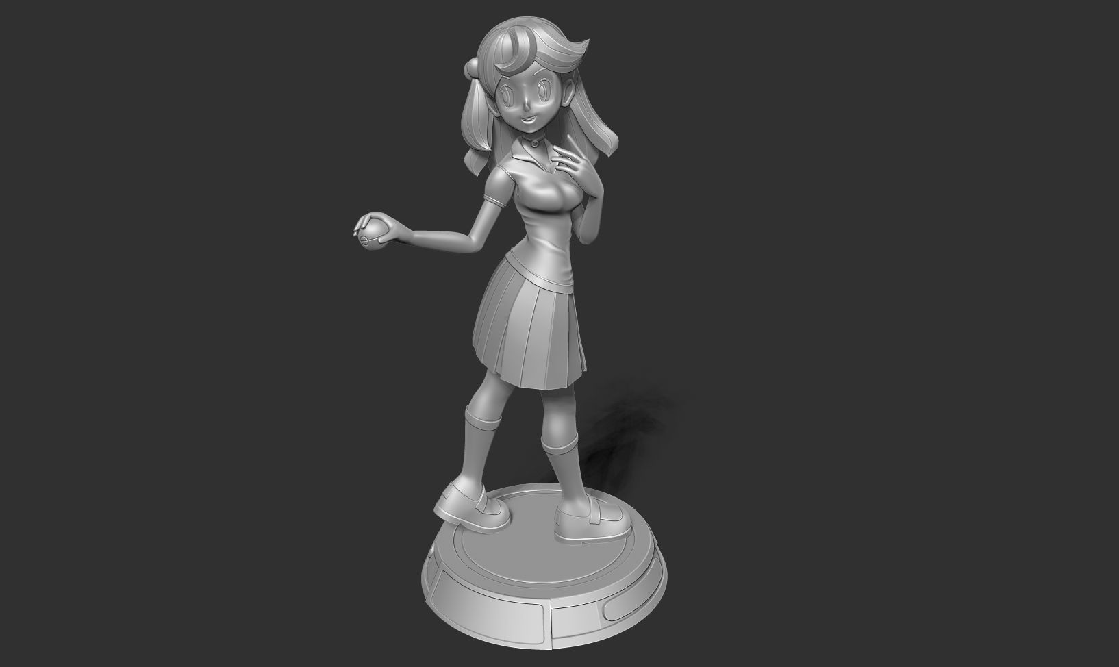 Lass - Pokemon Masters 3D print model_17