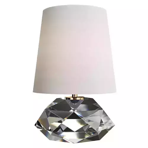 Henley Aged Brass Table Lamp Low-poly 3D model