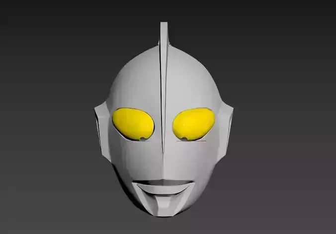 Ultraman helmet 3D print model