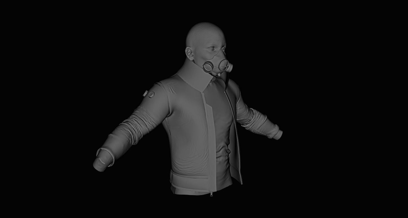 CAN NOT BREATH 3D model_8