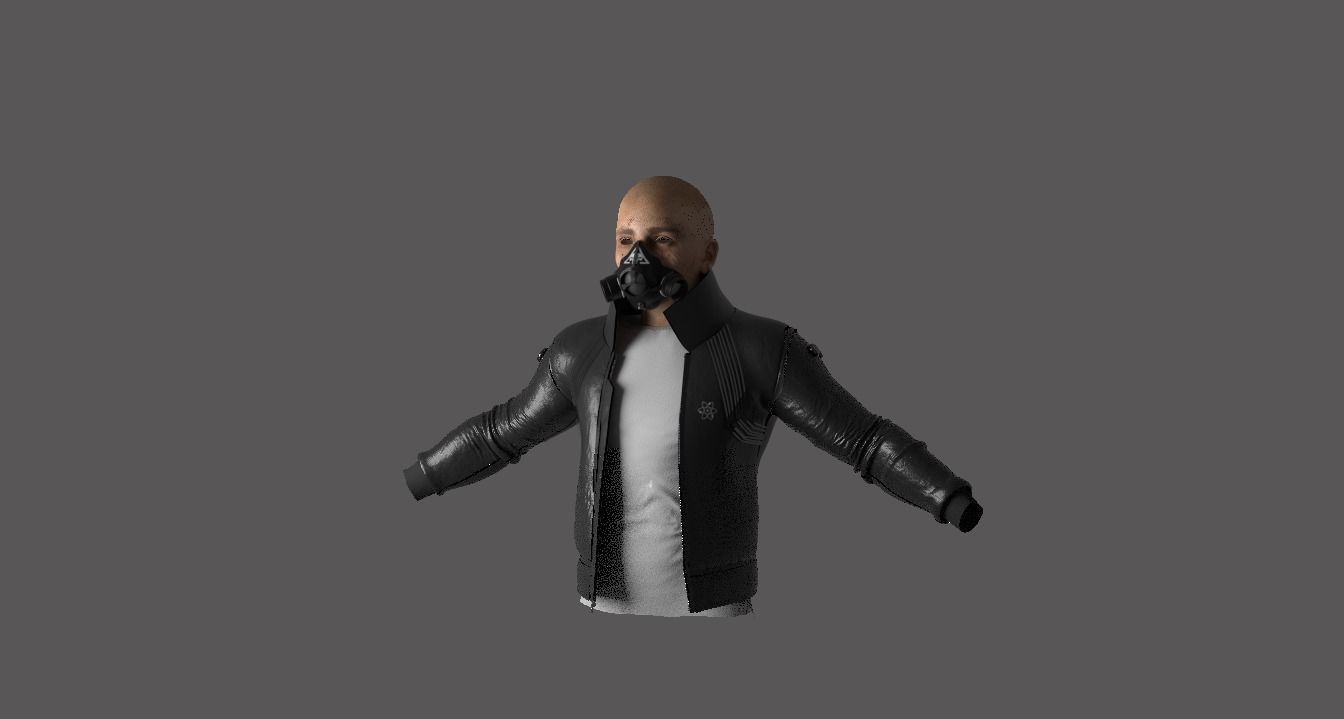 CAN NOT BREATH 3D model_9