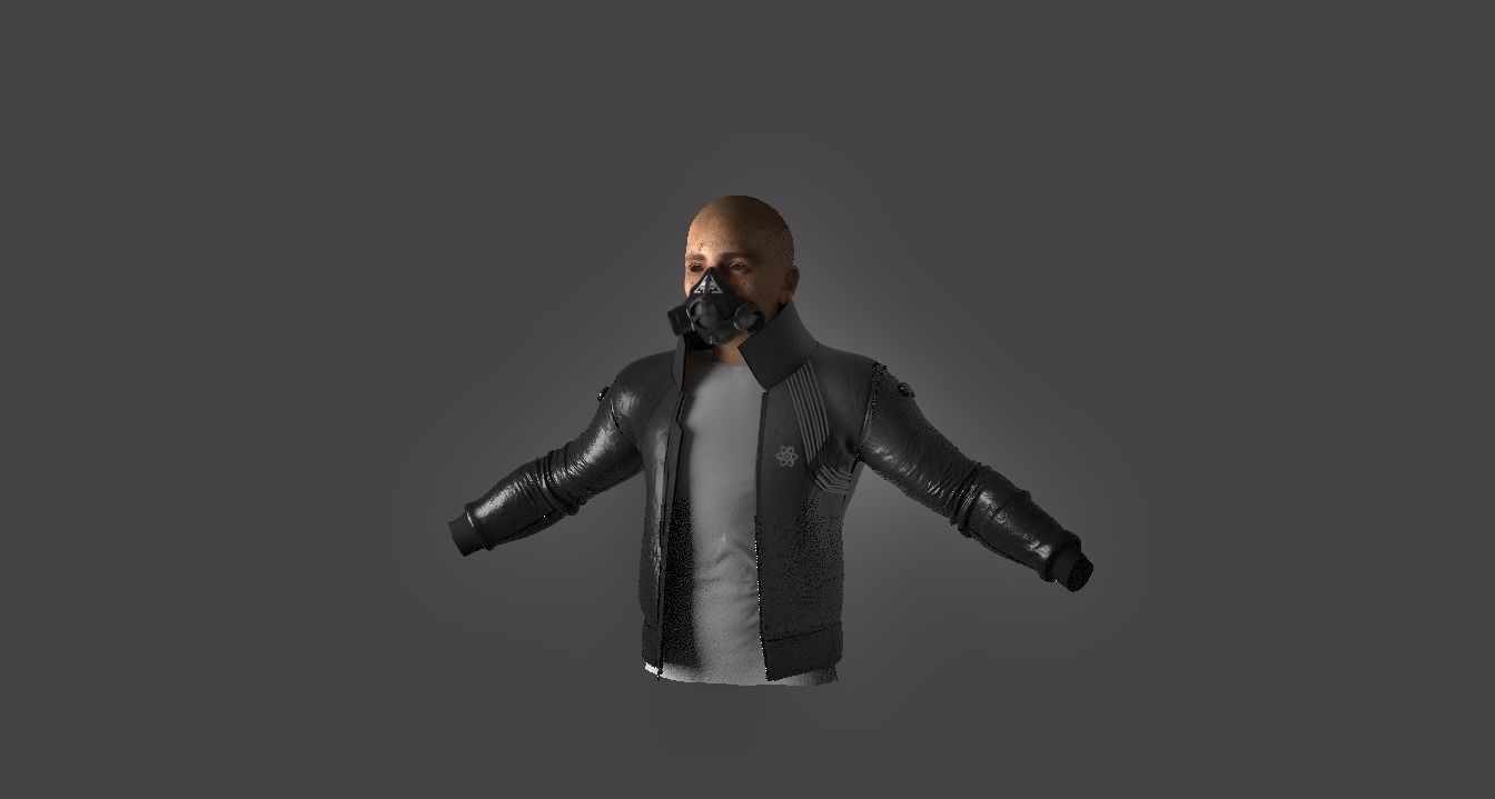 CAN NOT BREATH 3D model_14