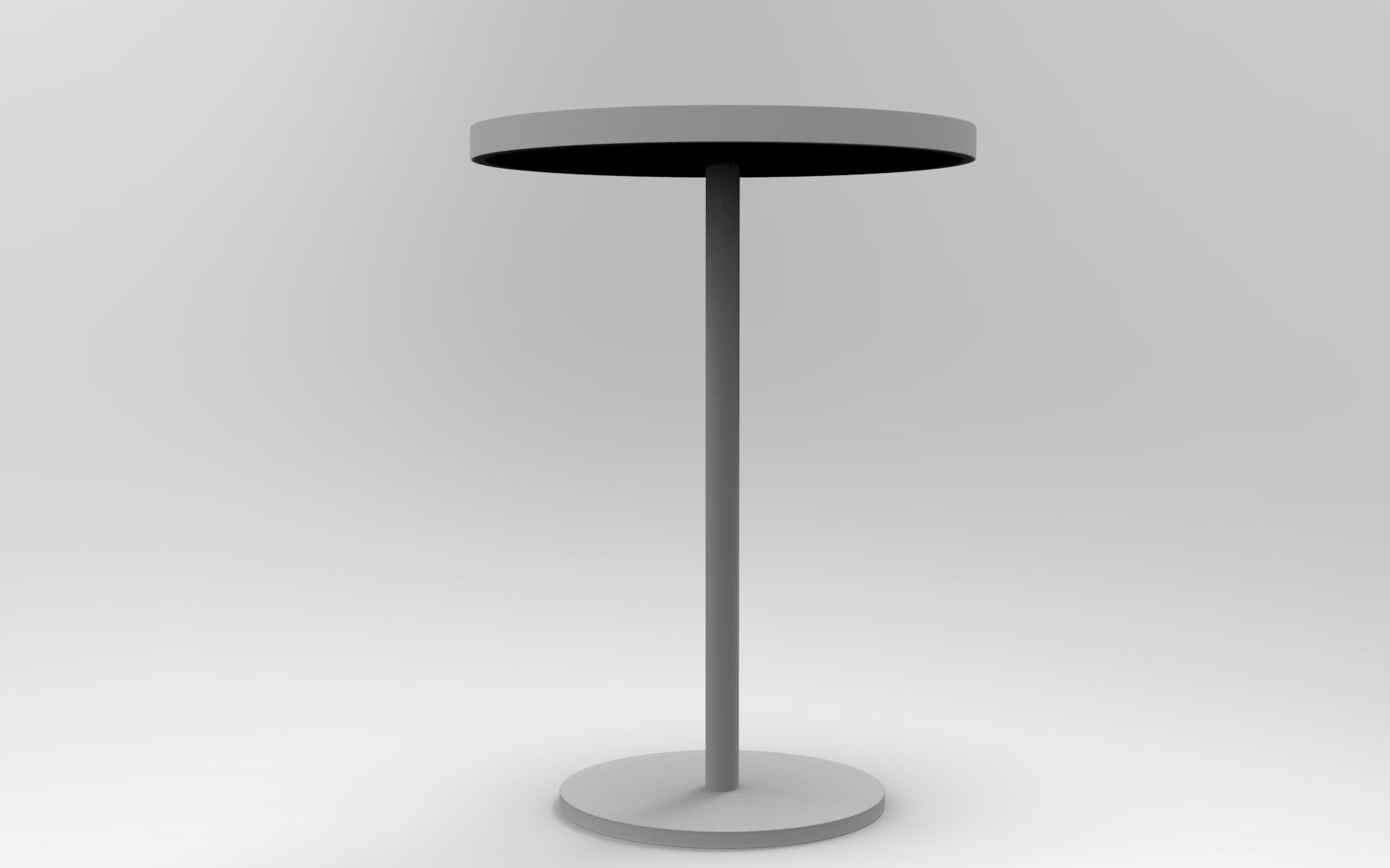 Serio Coffee Table Low-poly 3D model_7
