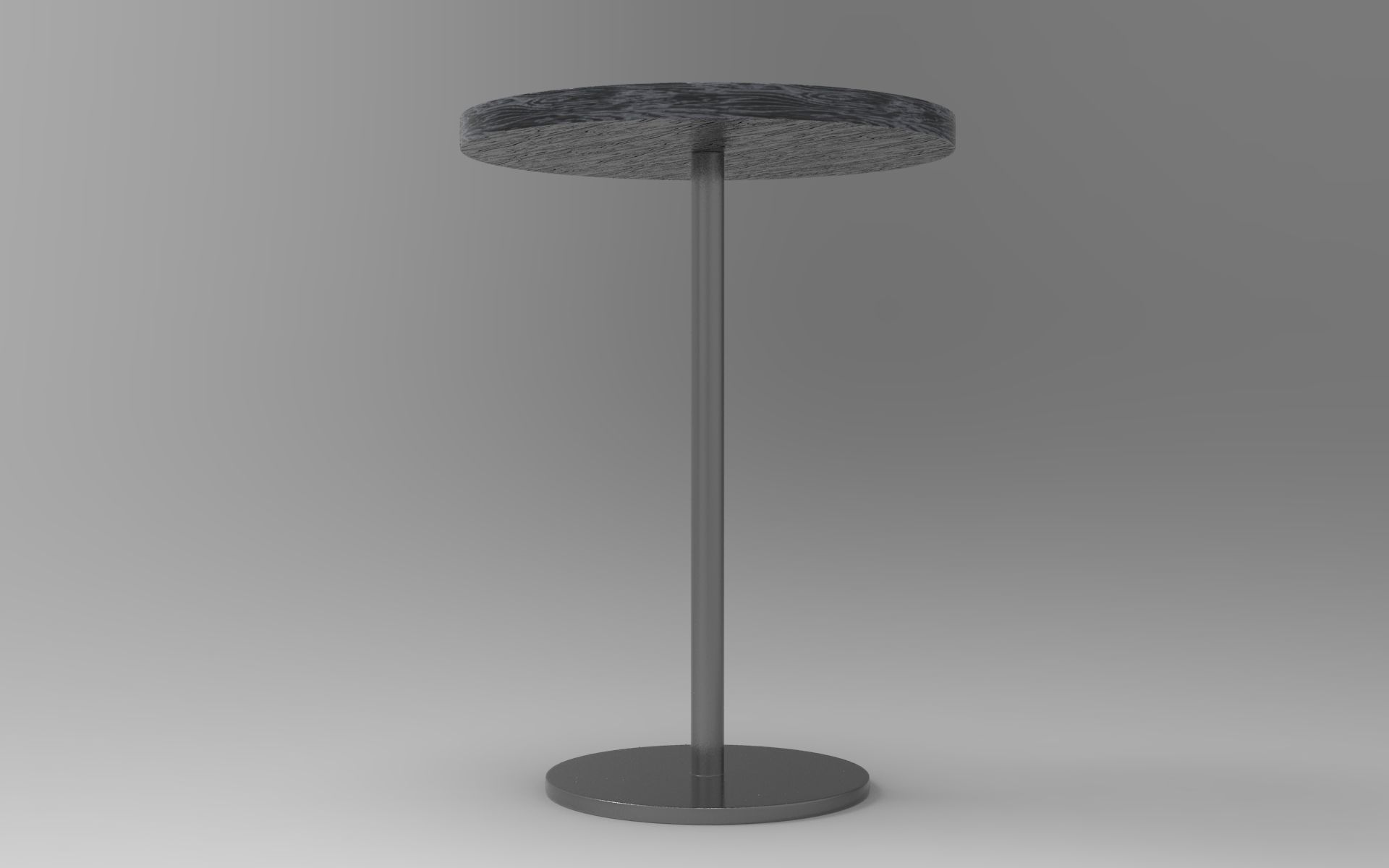 Serio Coffee Table Low-poly 3D model_1