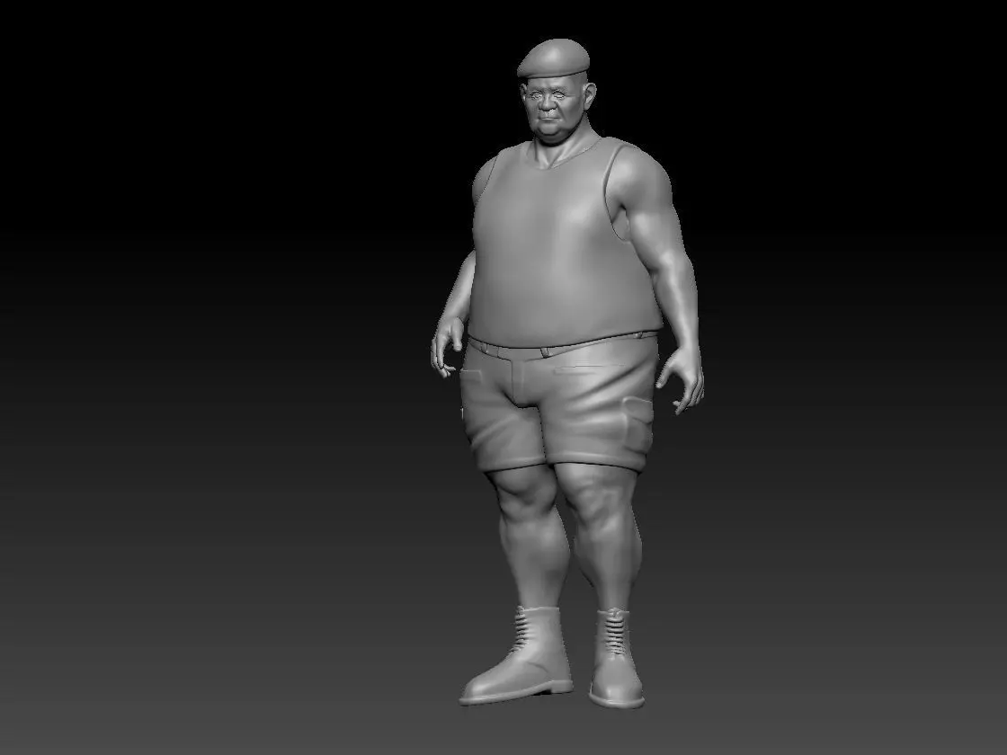 colonel 2 3D print model_0