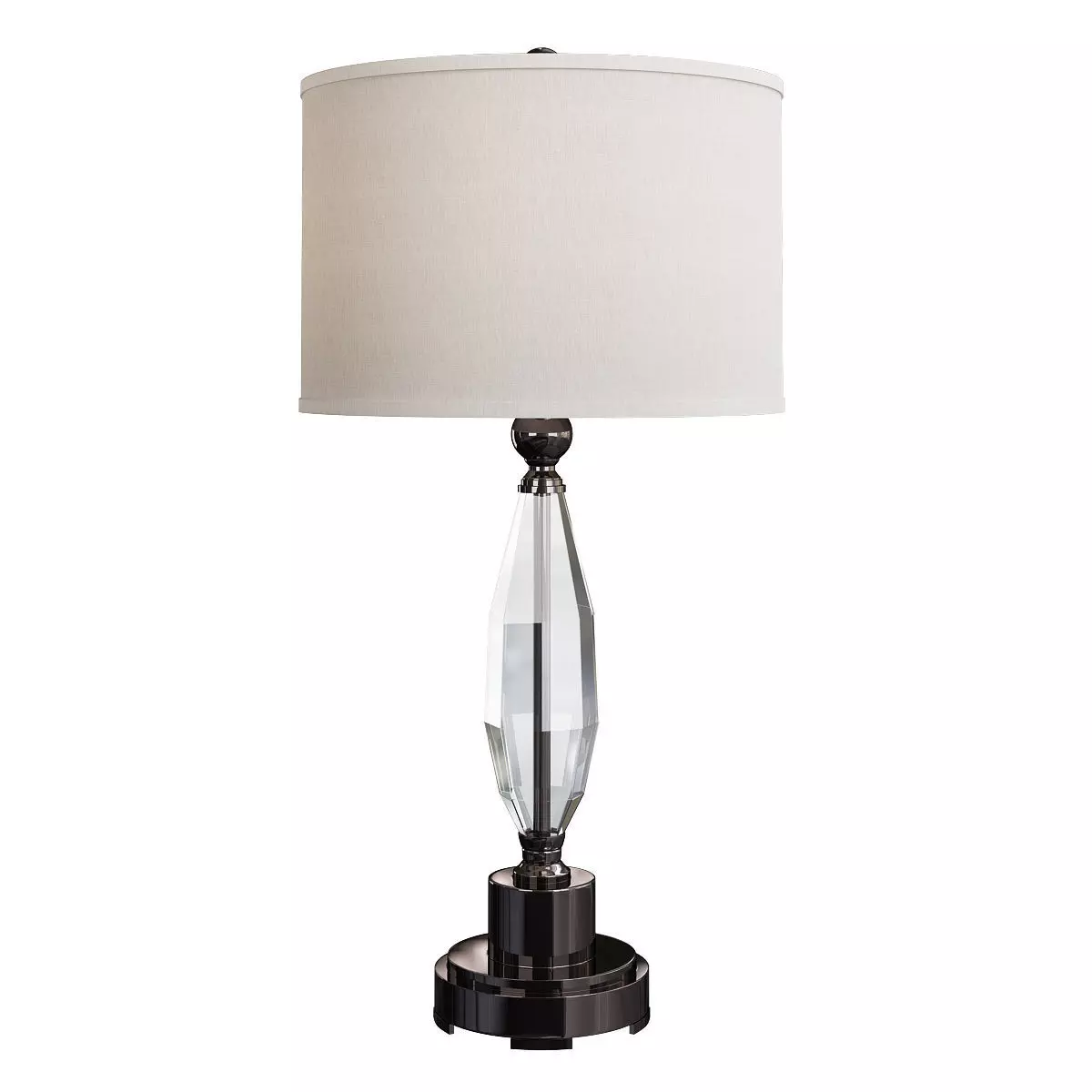 Uttermost Torlino Cut Crystal Lamp Low-poly 3D model