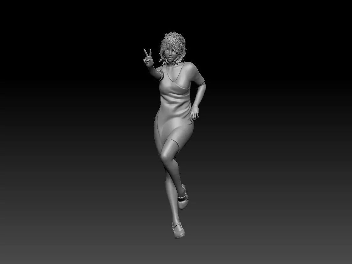 mei pose 2 3D print model_0