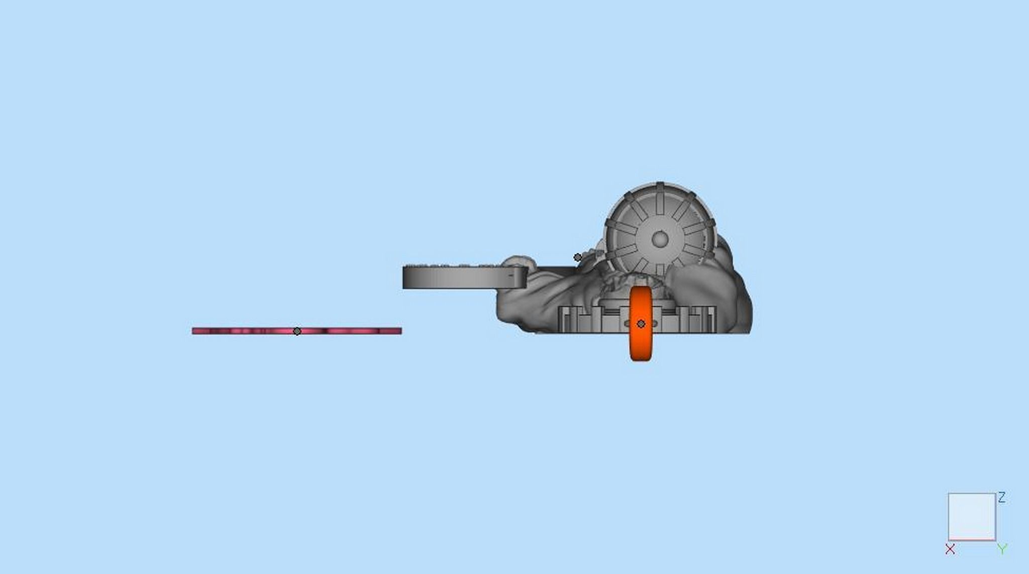 Santa Muerte Pendant 3D print model_16