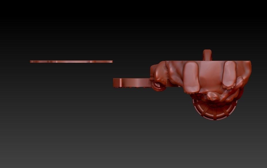 Santa Muerte Pendant 3D print model_31