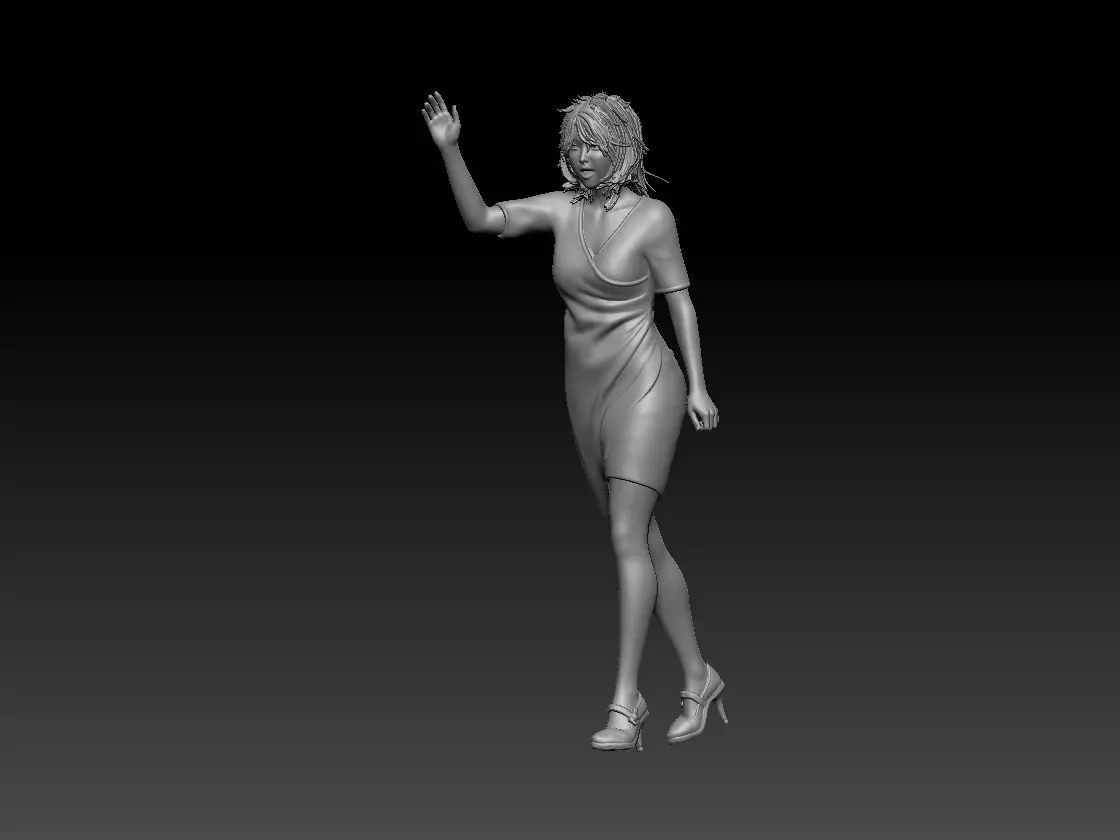 mei walking 3D print model_0