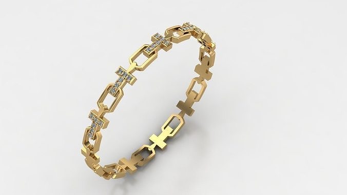 Lucky Bracelet 3D print model