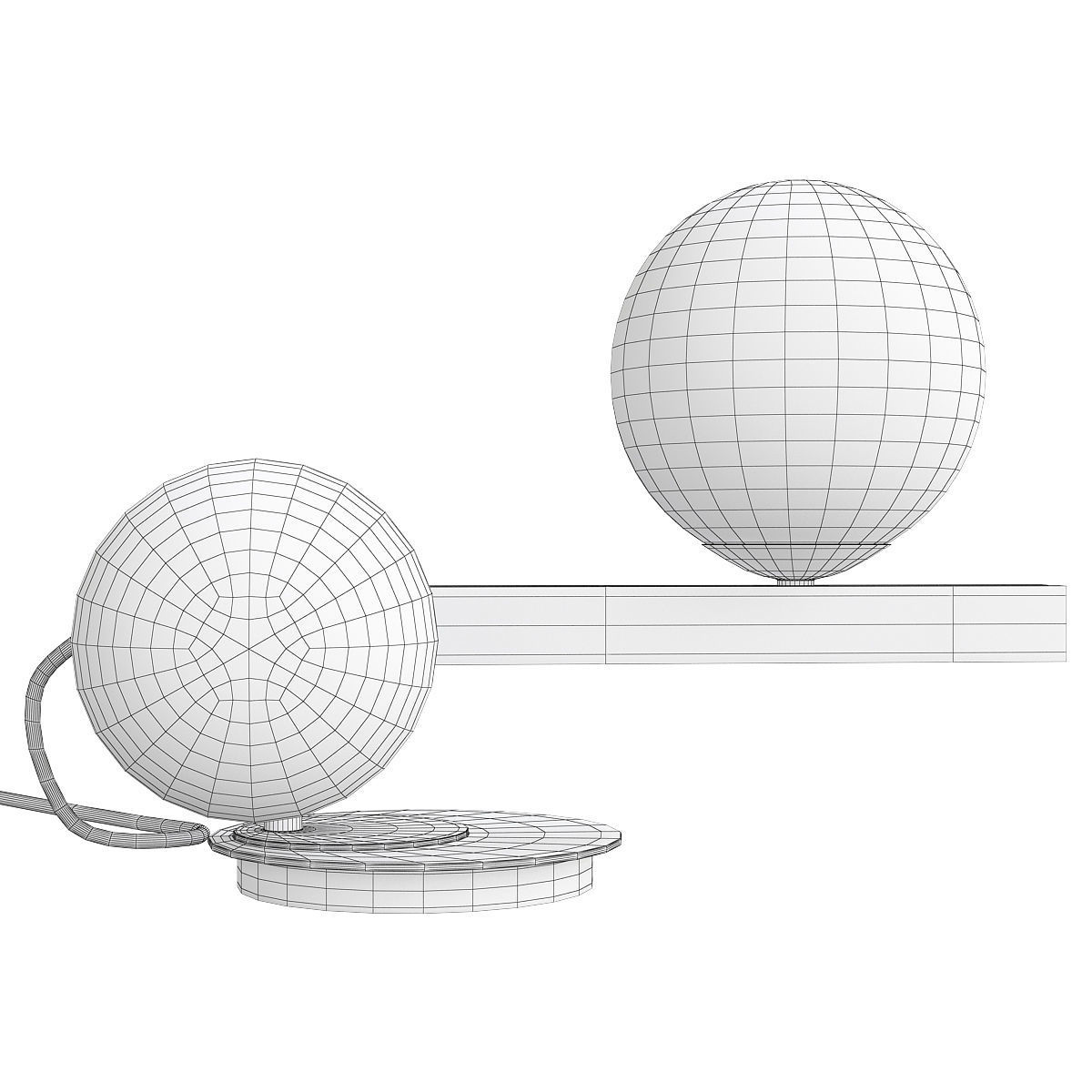 Cattelan  Italia Planeta  Low-poly 3D model_1