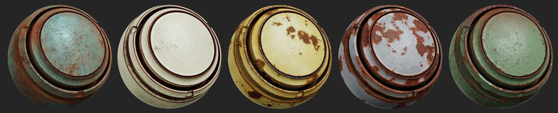 Painted Metal Substance Smart Materials - Vol 1 Texture_1