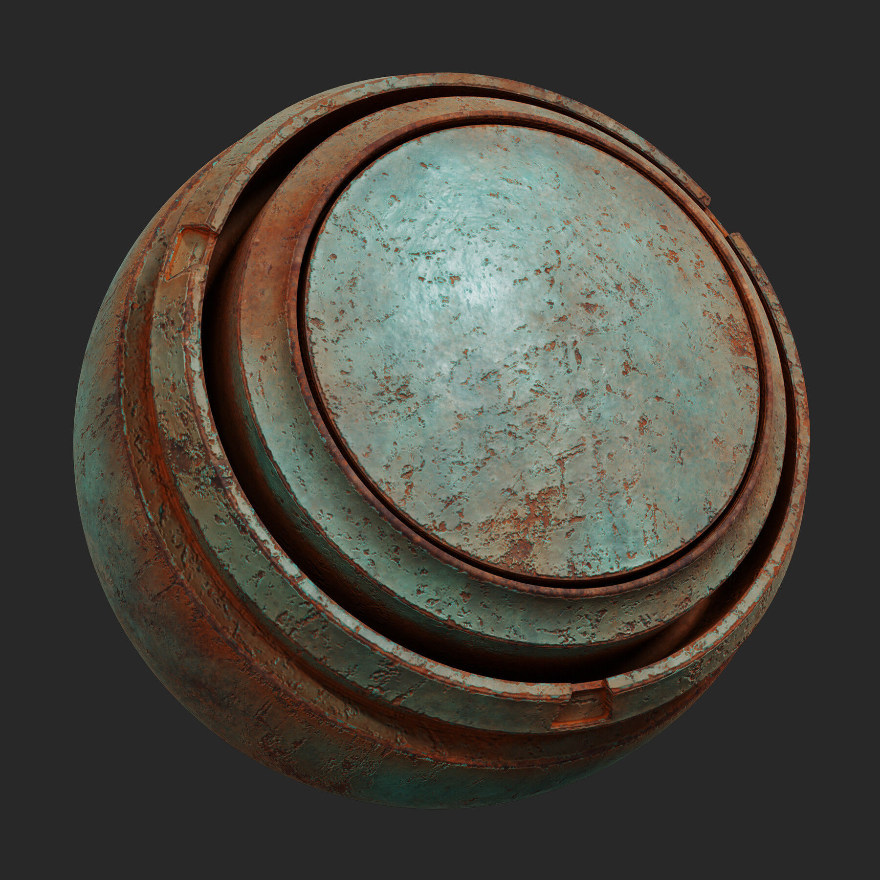 Painted Metal Substance Smart Materials - Vol 1 Texture_5