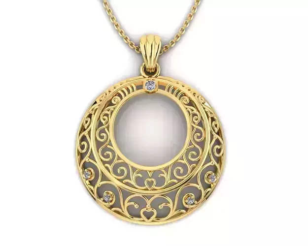 Fashion Pendant 3D print model